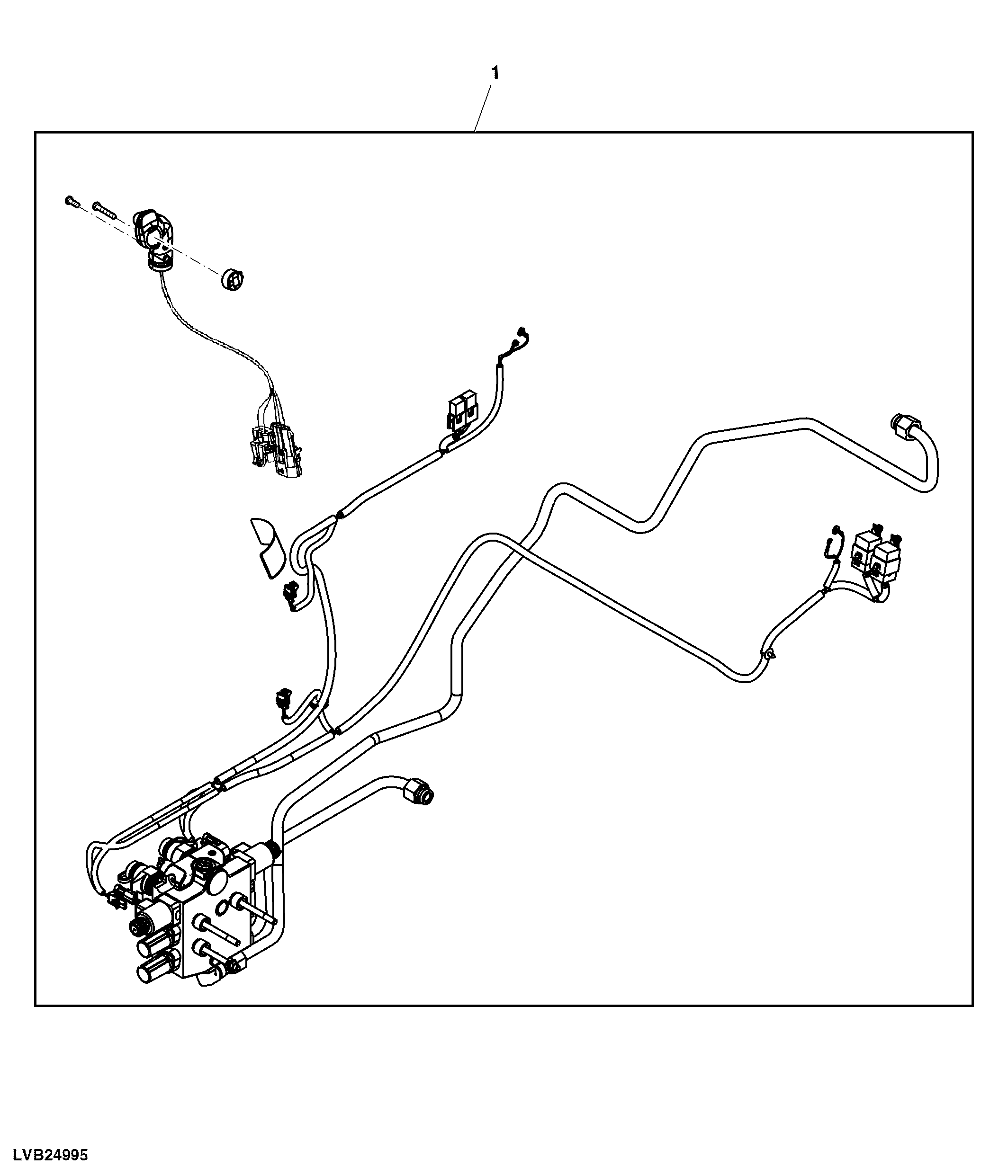 Attachment, Triple Mid SCV Conversion Kit