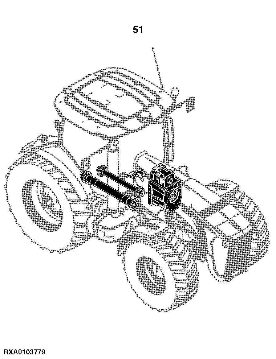8245R Tractor (S.N. 000101 - 053099)(Worldwide)