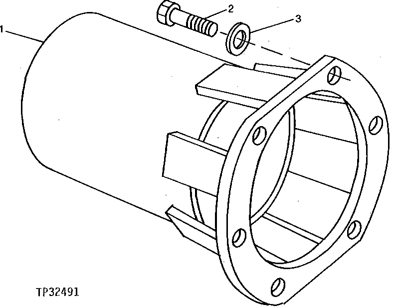 WINCH PTO GUARD