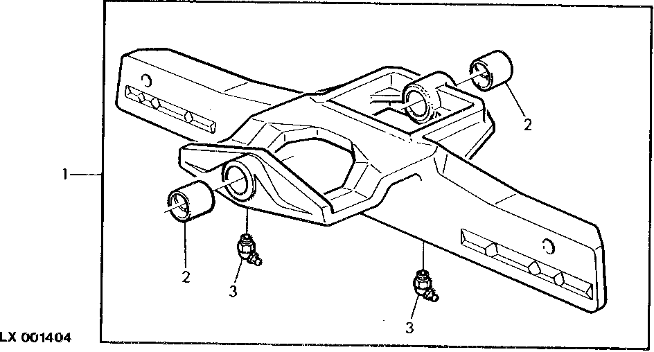 FRONT AXLE CENTER (STANDARD VERSION)