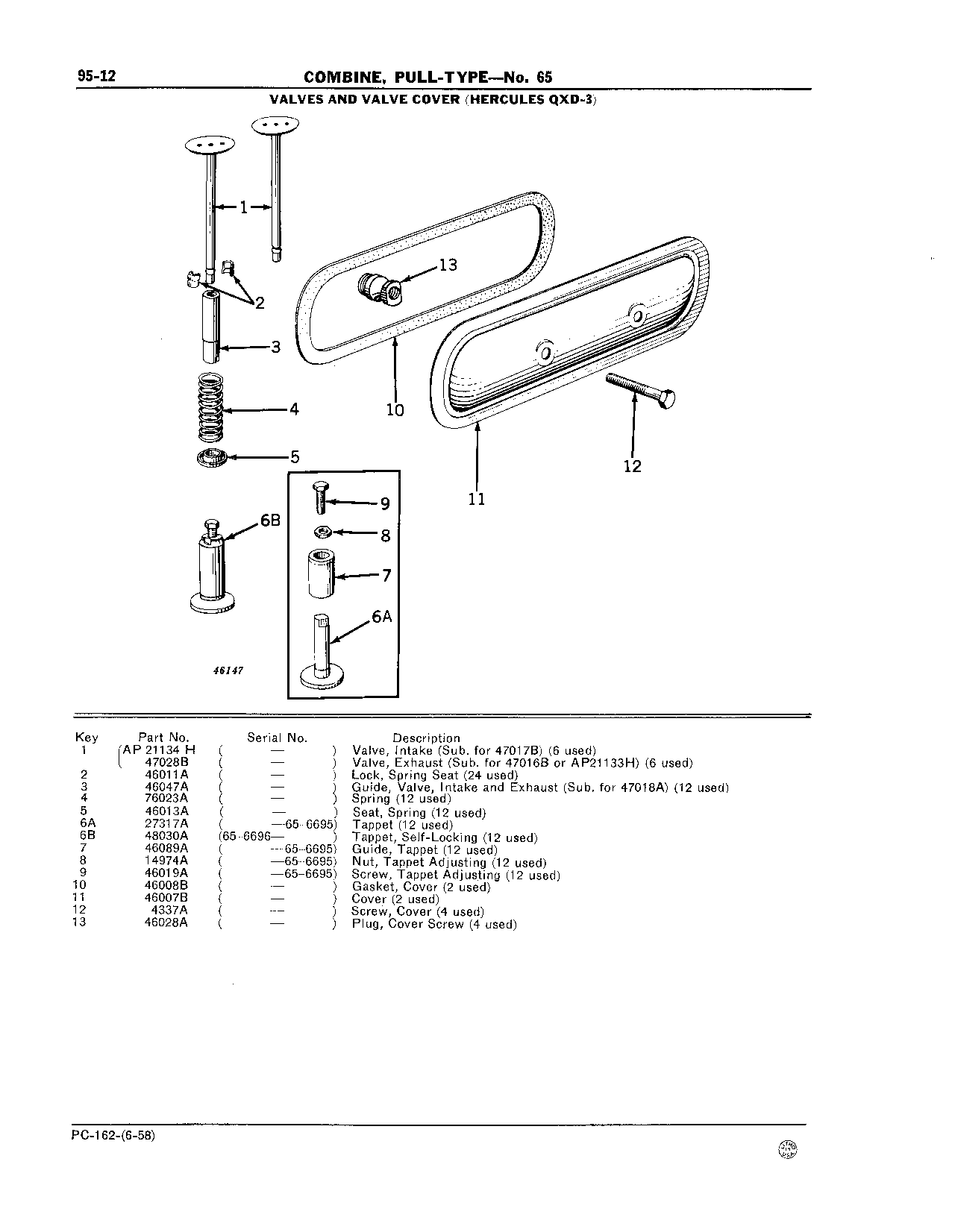 95 Engine, Hercules Q XD-3 (Continued)