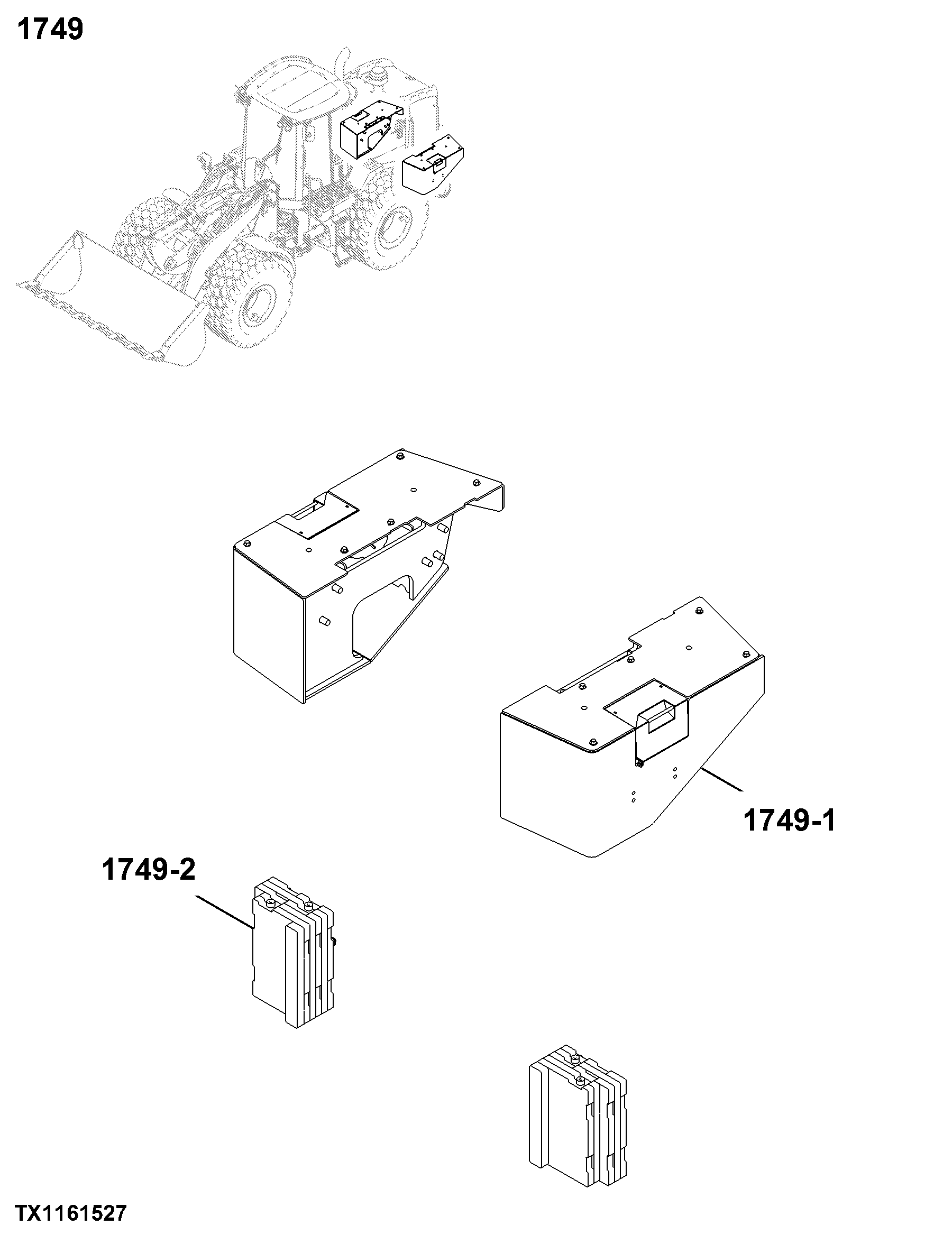 1749 Chassis Weights