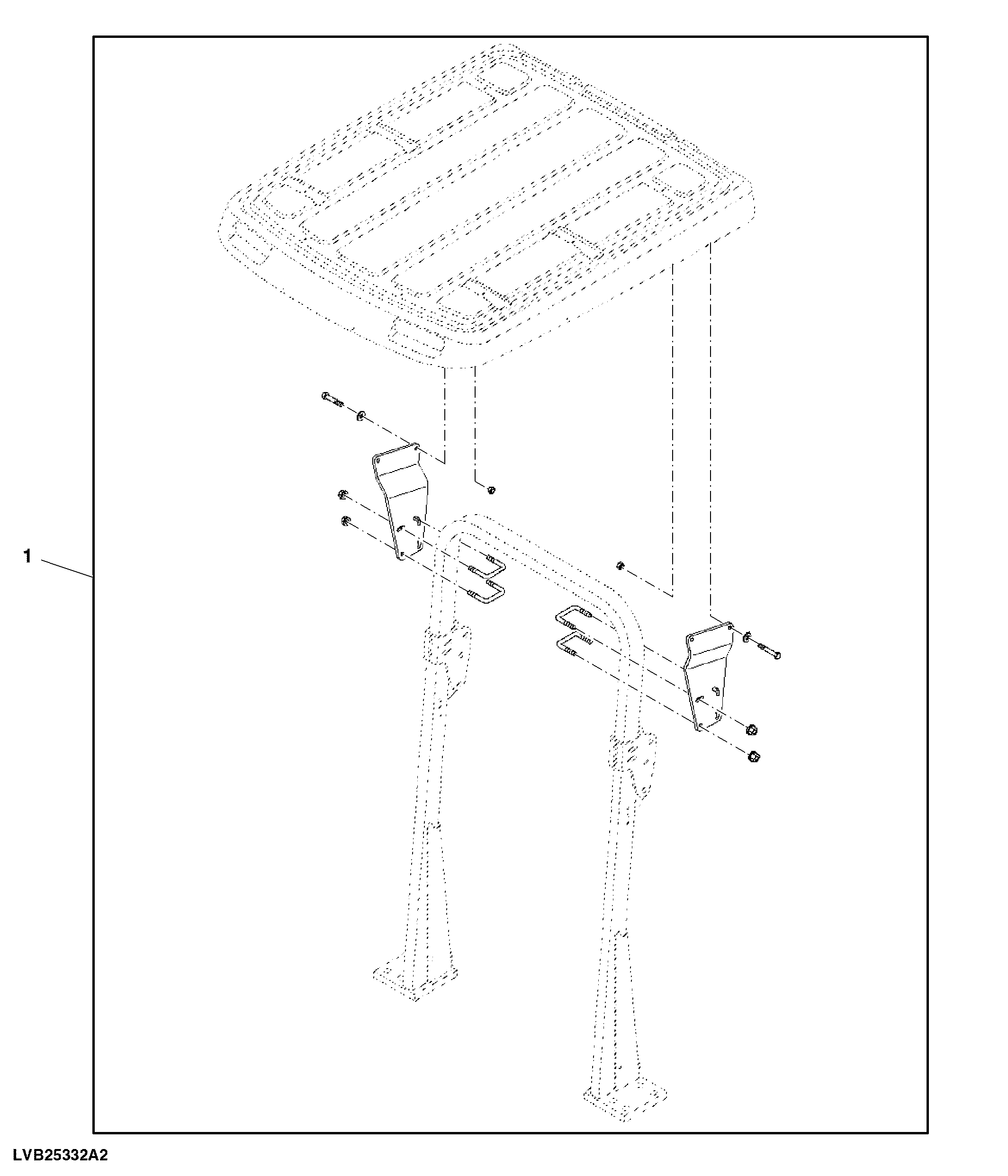 Canopy Mounting, Straddle Mount, Attachment