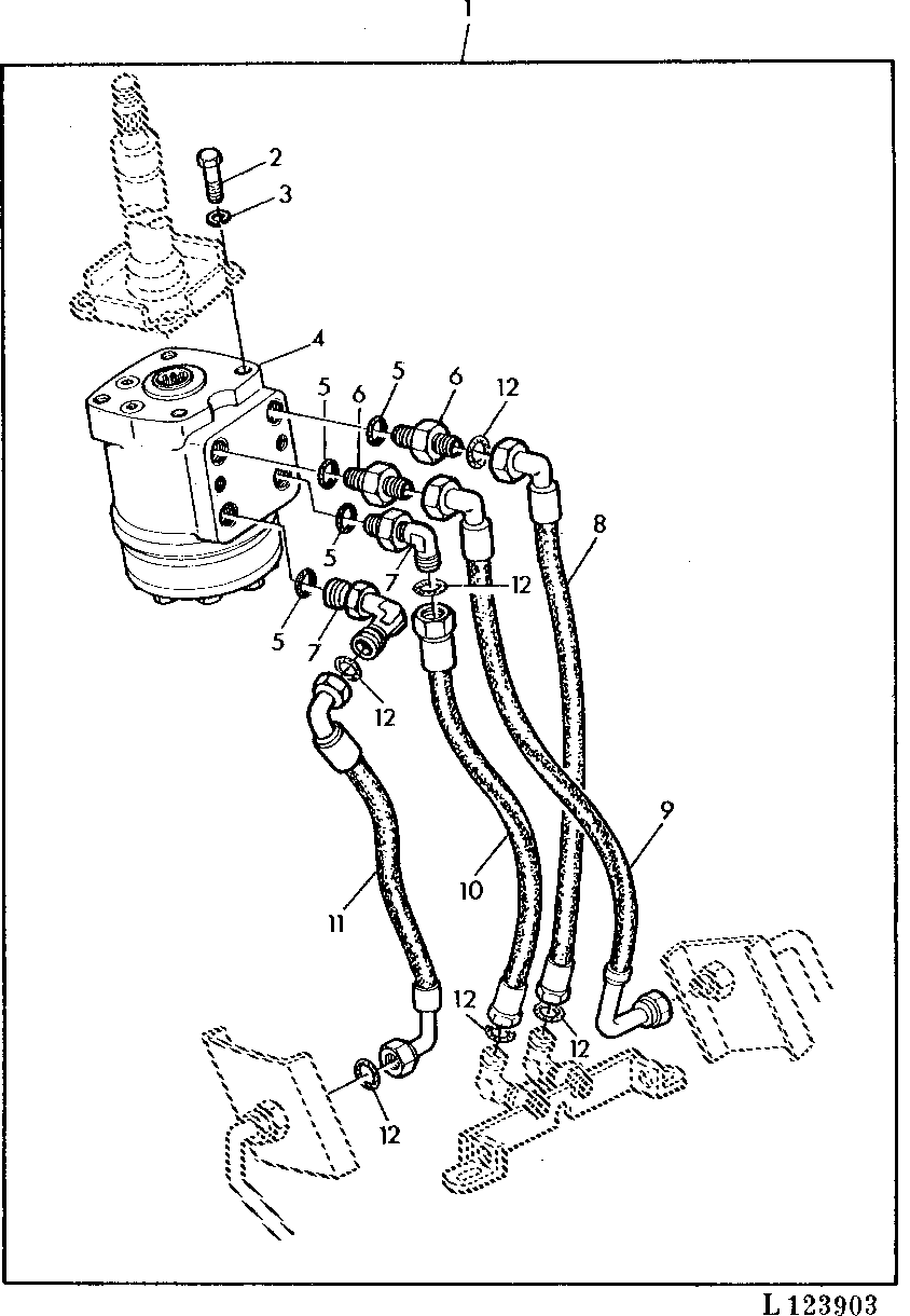 Service Kit For Steering Unit With Low Platform