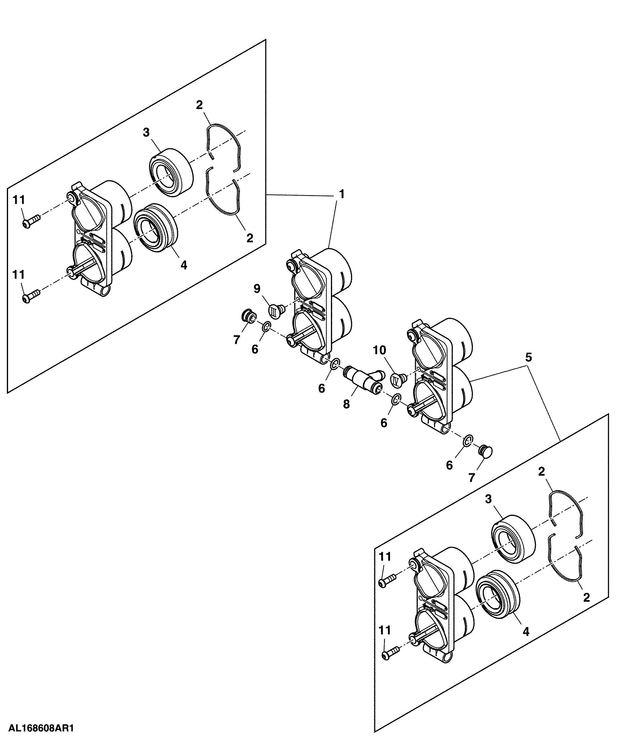 Dust Protection, Quick Coupler, Position III / IV