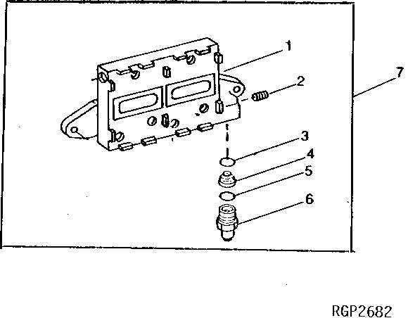 Kit, Fuel Filter Base, Engine Serial Number ( - 299563)