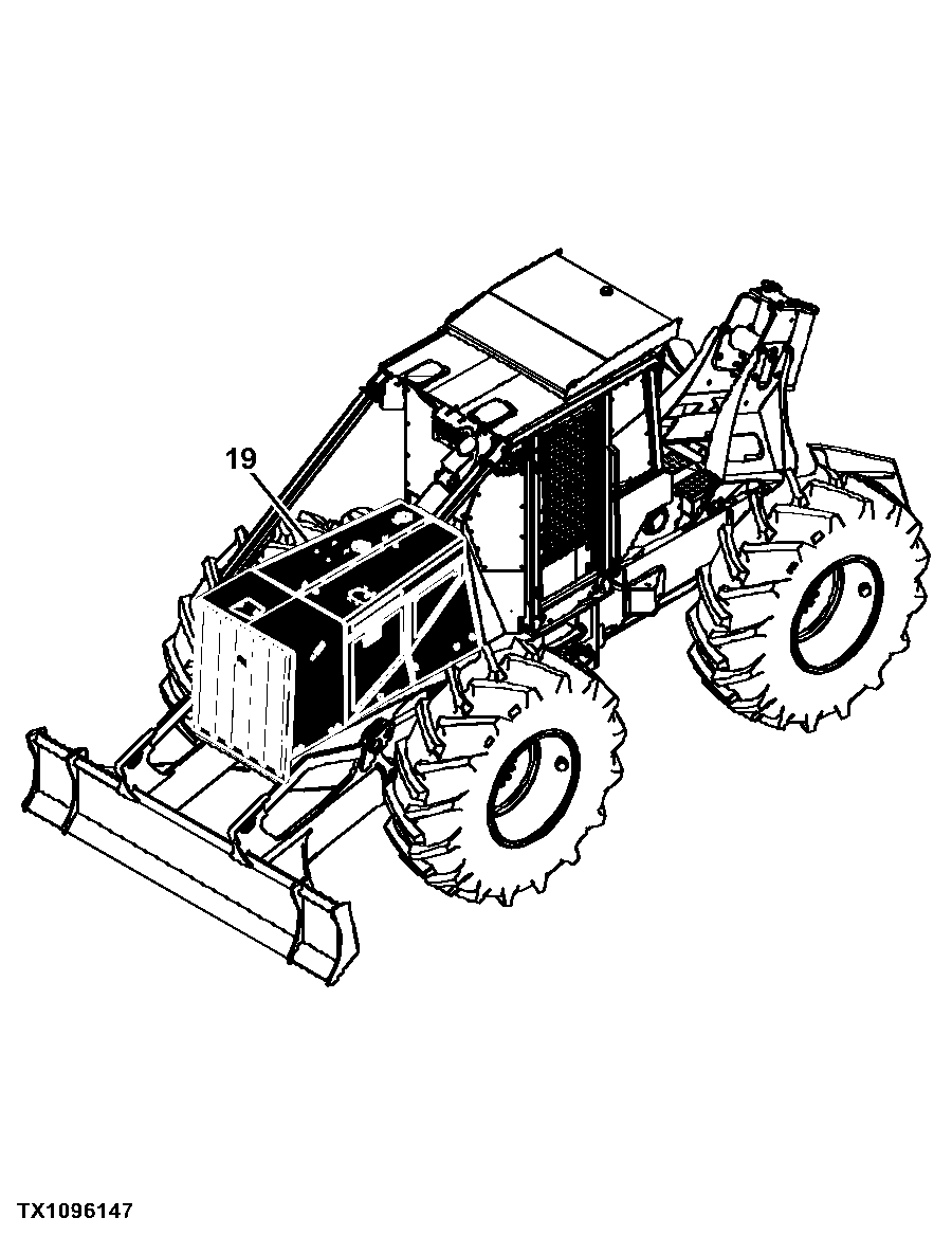 540GIII Cable Skidder (PIN: 1DW540GX_ _C630436 - C666892)