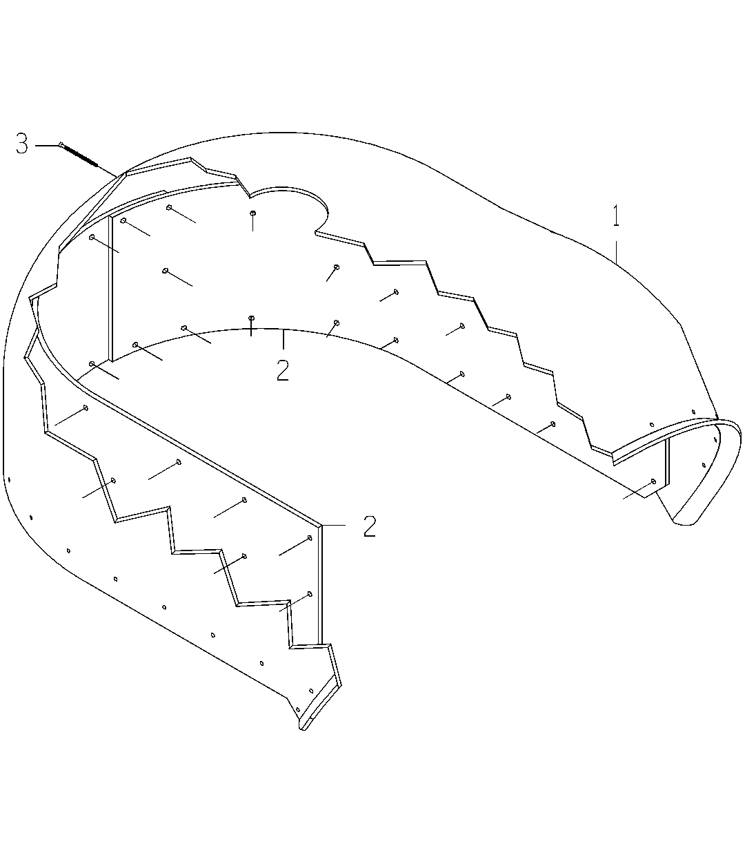 PRIMARY EXTRACTOR GP, LINER (OPTION 9180)