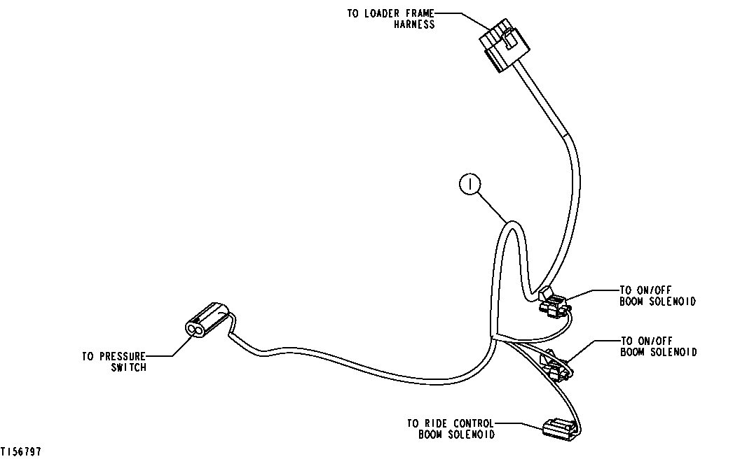 RIDE CONTROL WIRING HARNESS (582303 - )