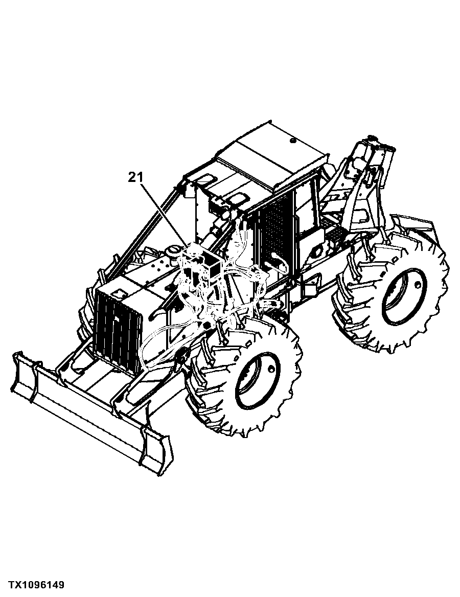 540GIII Cable Skidder (PIN: 1DW540GX_ _C630436 - C666892)