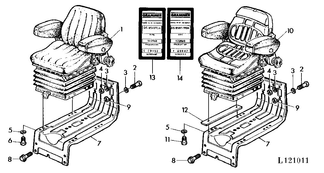 Super Deluxe Seat (With Sg2 Cab And Rg2 Roll Guard)