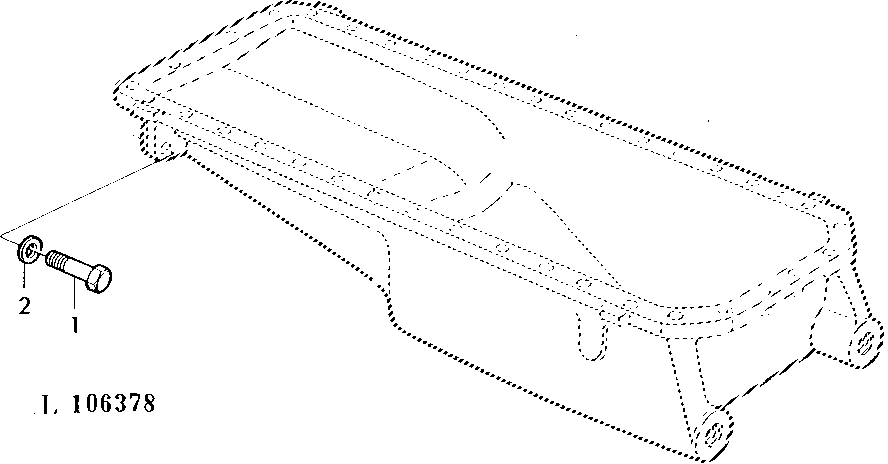 MOUNTING PARTS FOR OIL PAN