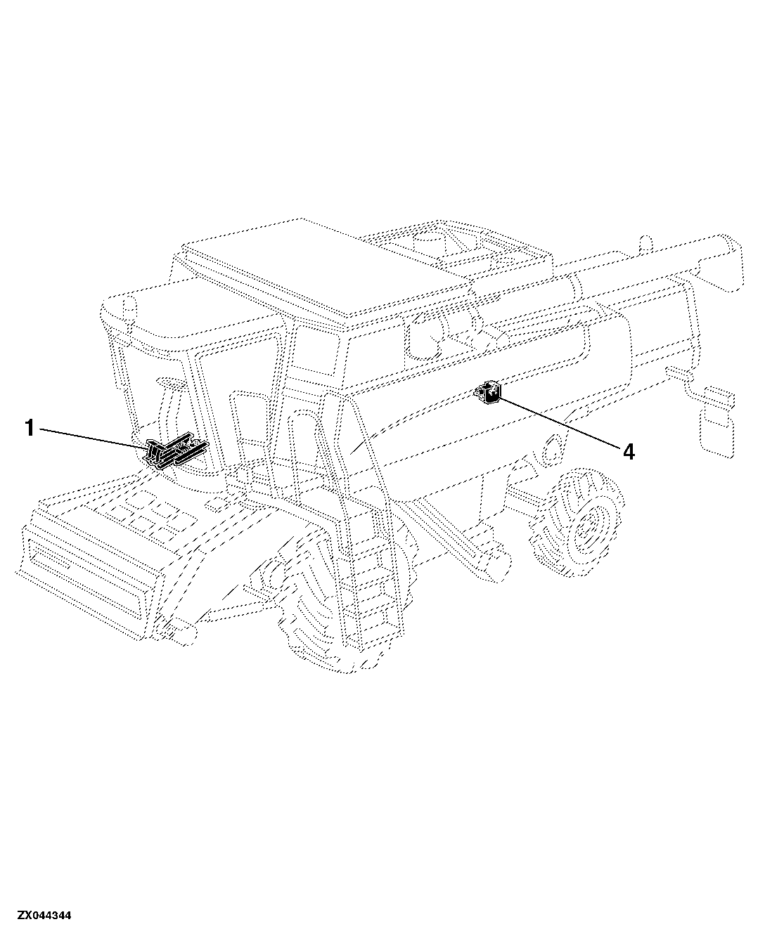 61 Steering, Brakes, Rear Axle - ProDrive Combine T560
