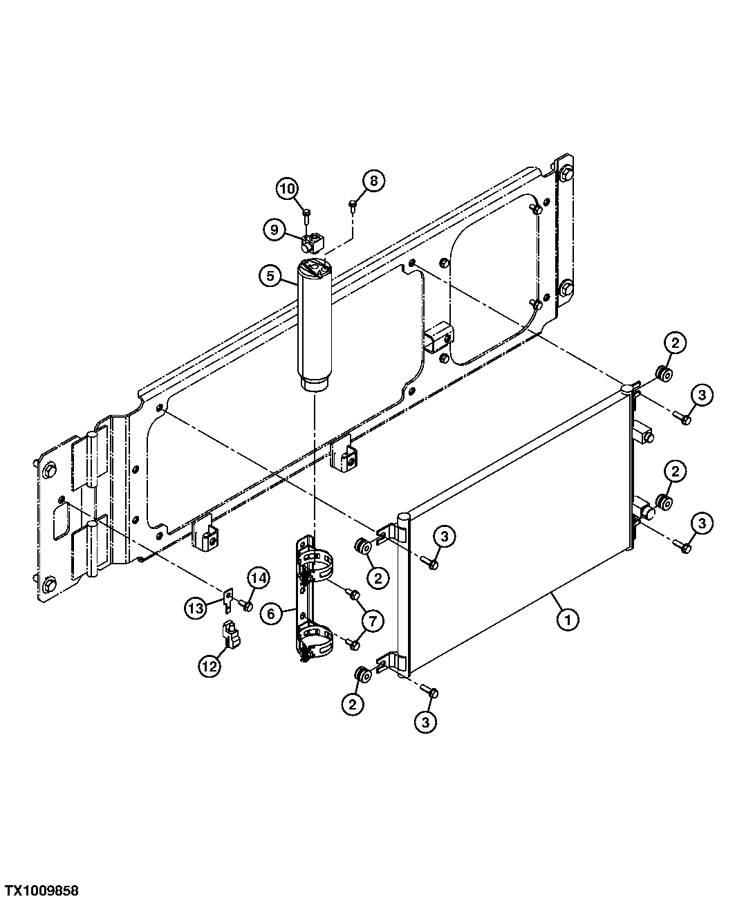 Air Conditioner Condenser and Receiver Dryer