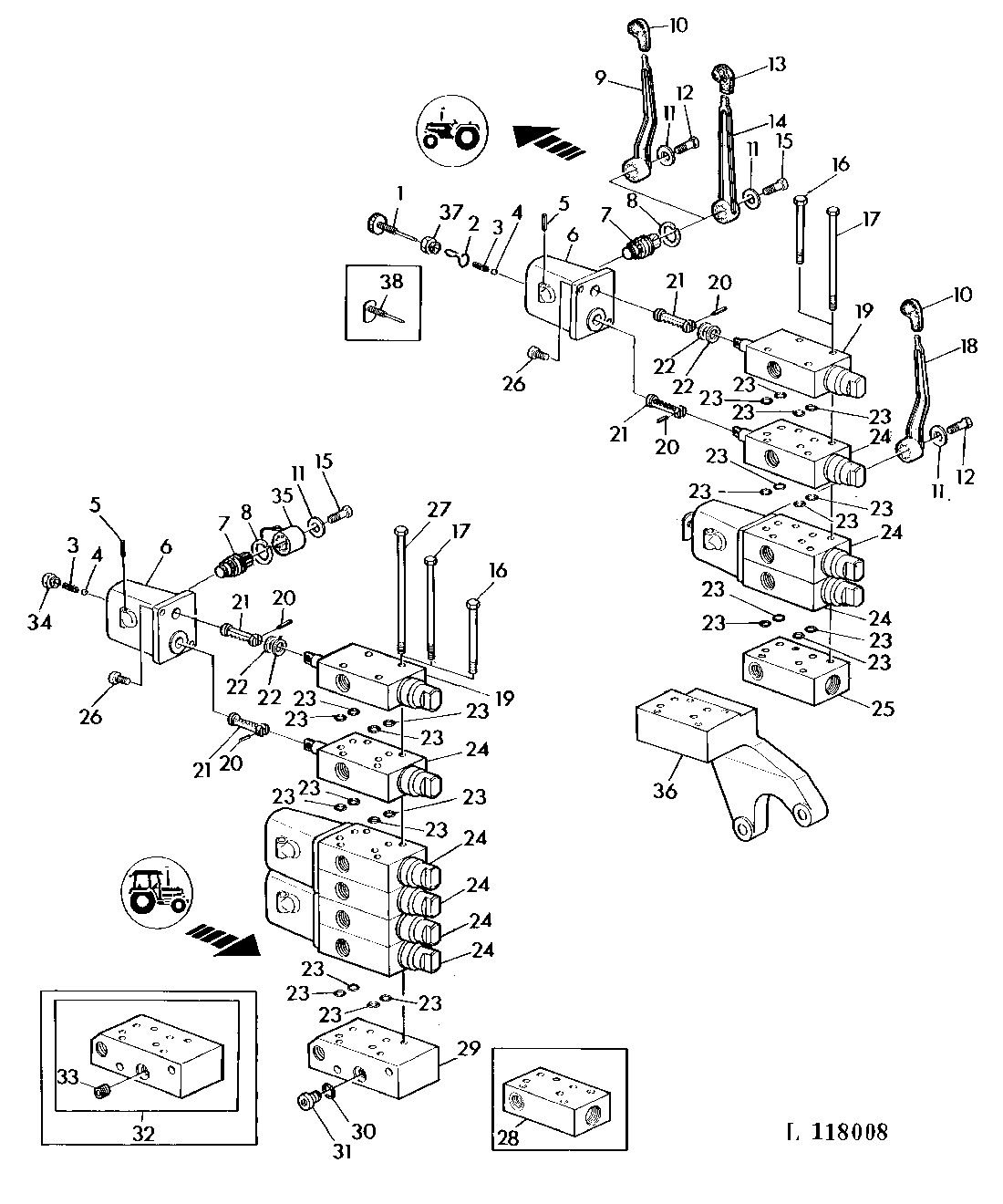 DOUBLE ACTING SELECTIVE CONTROL VALVE (SPOOL TYPE)