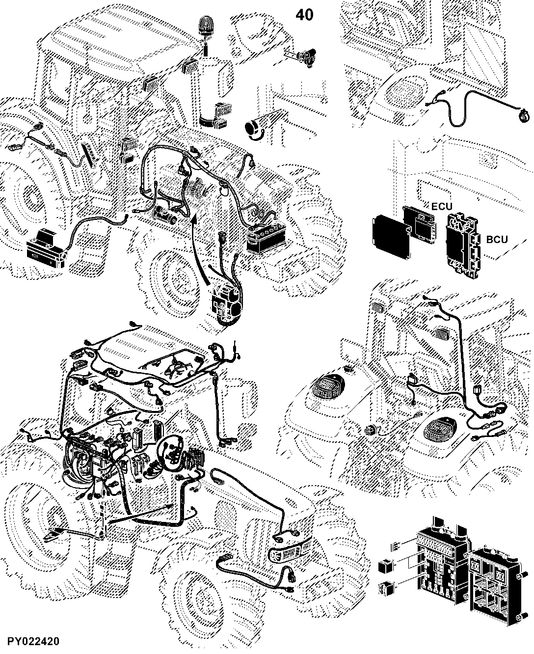 SE6320, SE6420, SE6520, SE6620 Tractors (Europe Edition)
