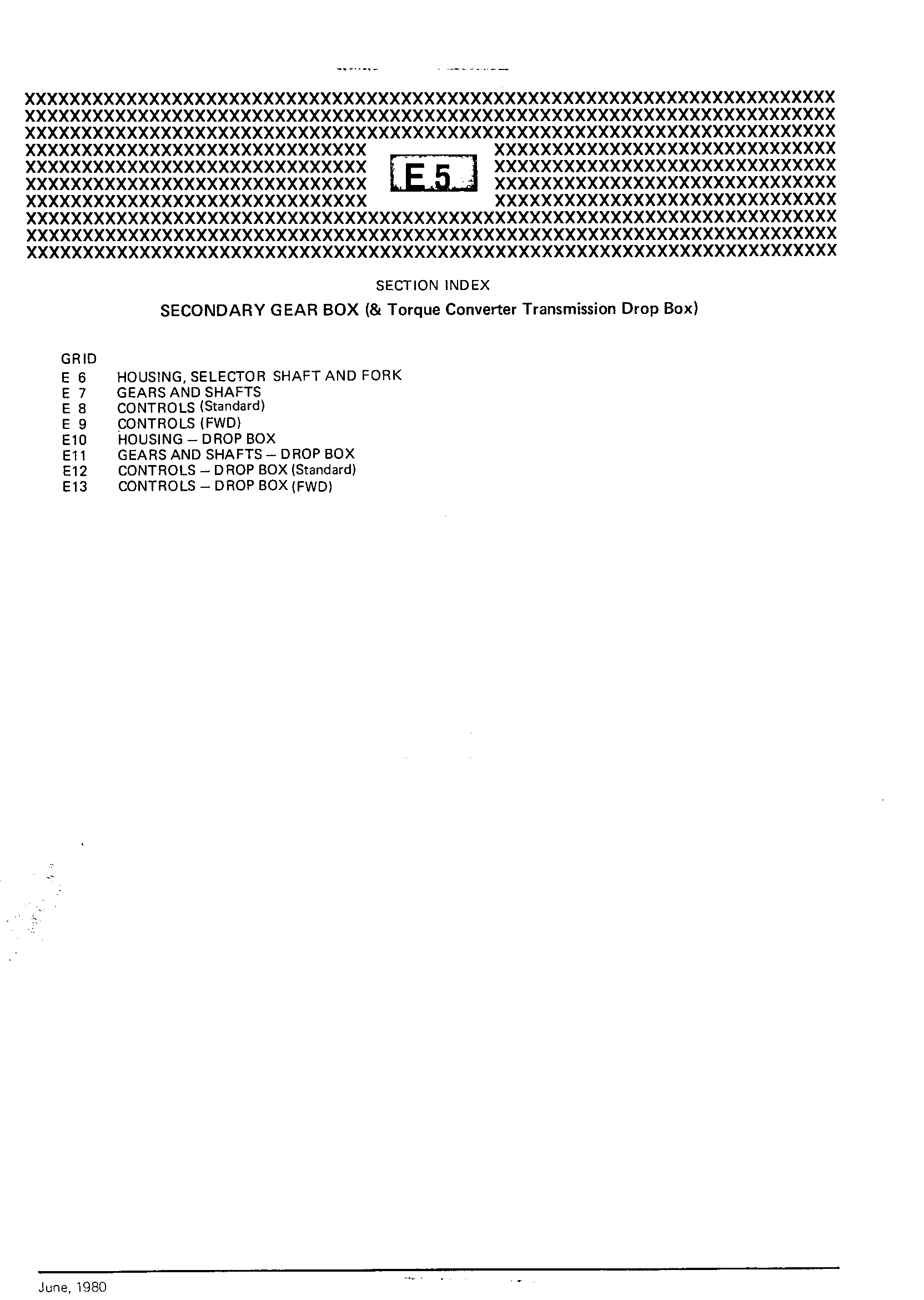 P.T.O. Drive Coupling Shaft (Continued)