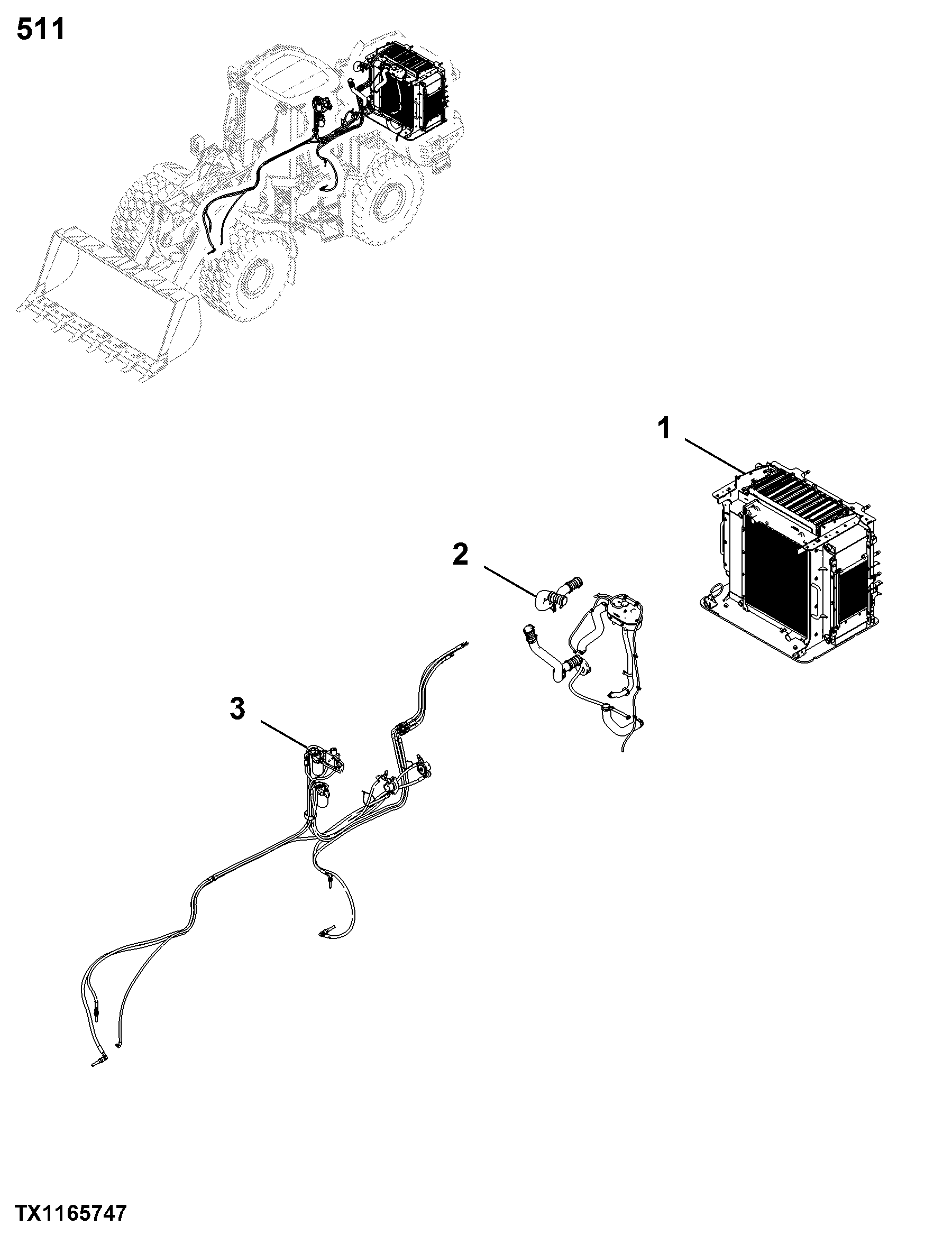 0511 Radiator & Fan Shroud
