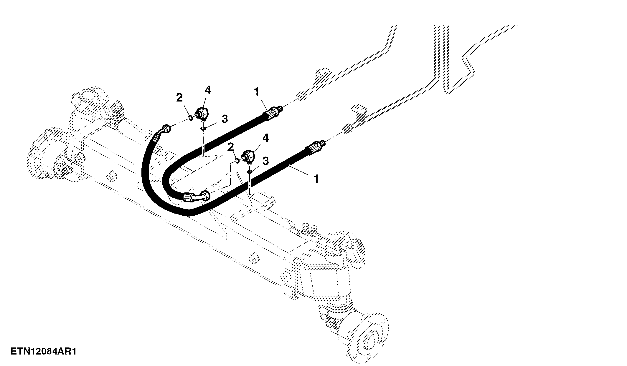 Steering Hoses, 2WD
