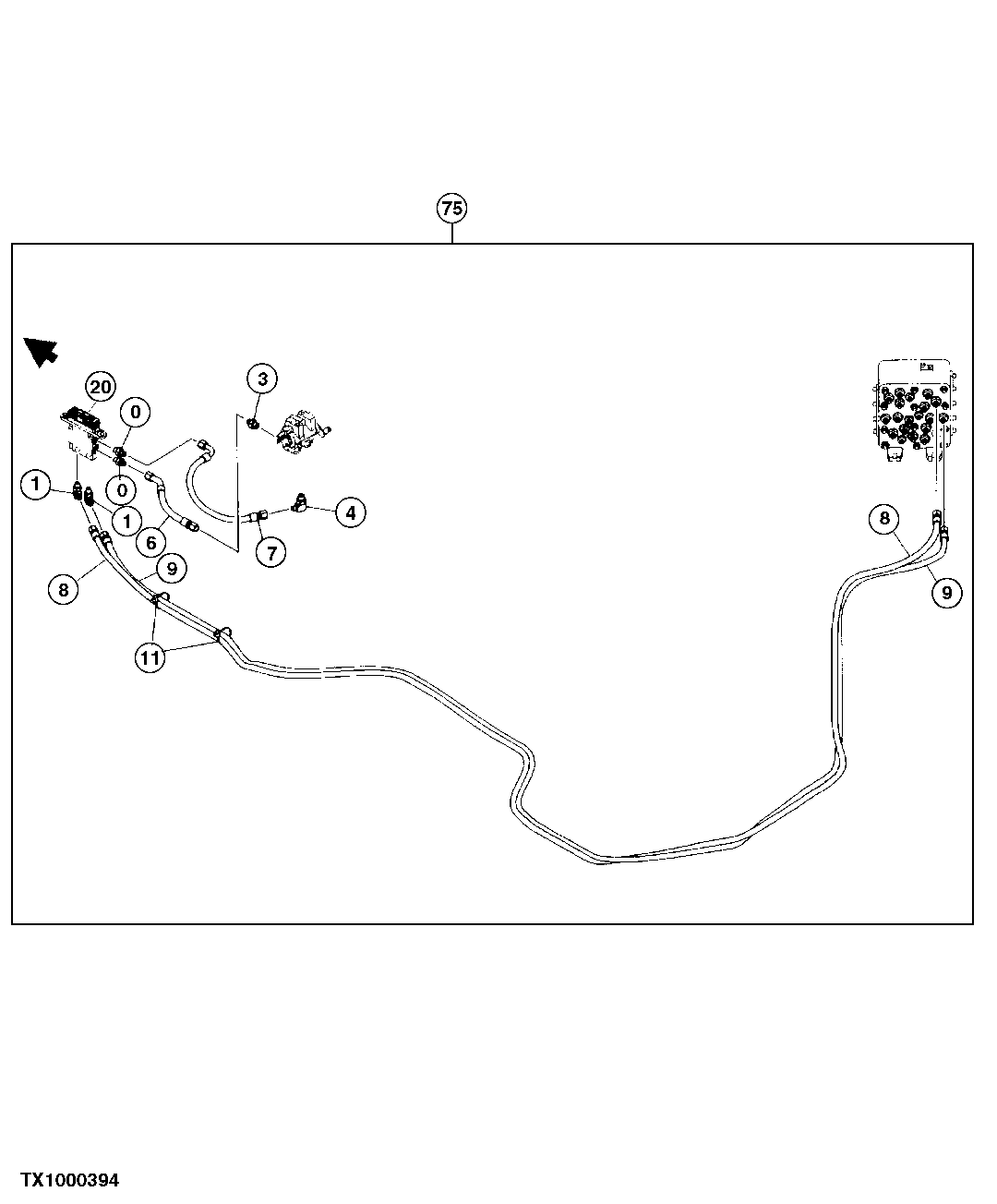 AUXILIARY HYDRAULIC FIELD KIT (HAMMER)(MONO & TWO PIECE BOOM)