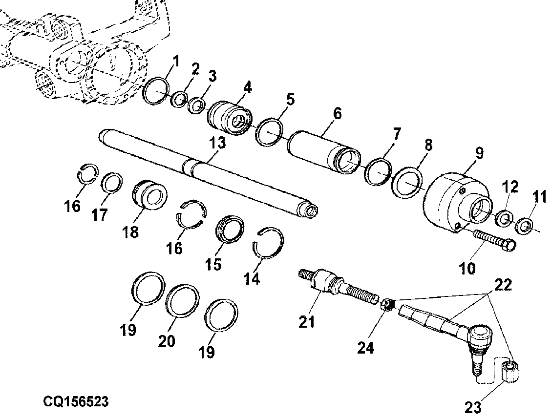 Steering Gear/Drive Assembly Groups, APL350 (001008 - 001063)
