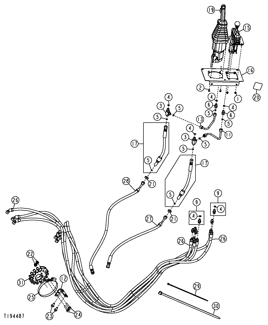 Single Lever Controller With Auxiliary (590068 - )