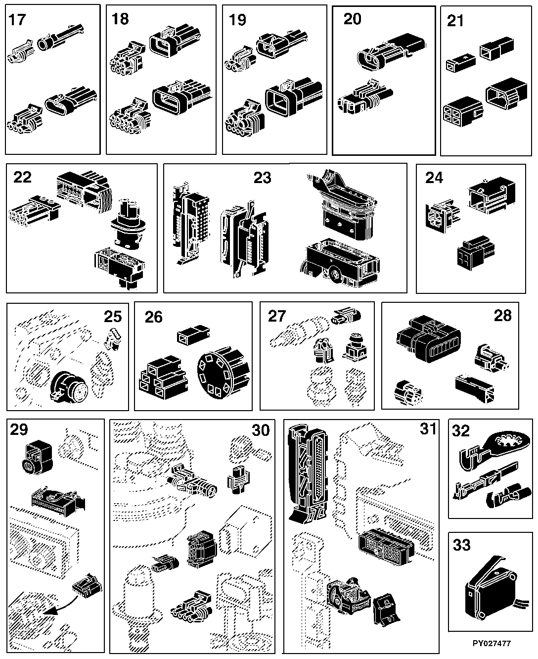 43 ELECTRICAL COMPONENTS / CONTROL UNITS AND MISCELLANEOUS SMALL PARTS