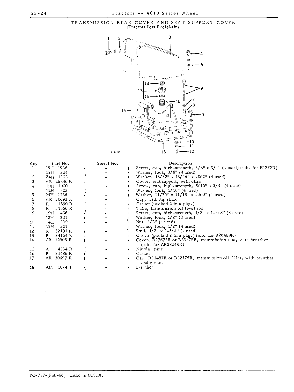 Coupler, main pump drive (Continued)