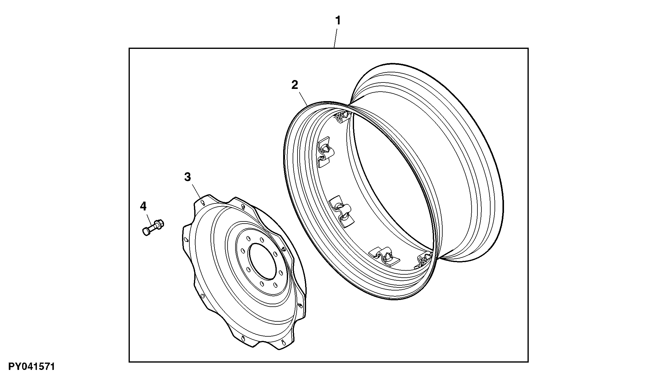 Rear Wheels, DWW13X30