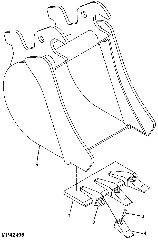 Bucket, 12 in. Late Design