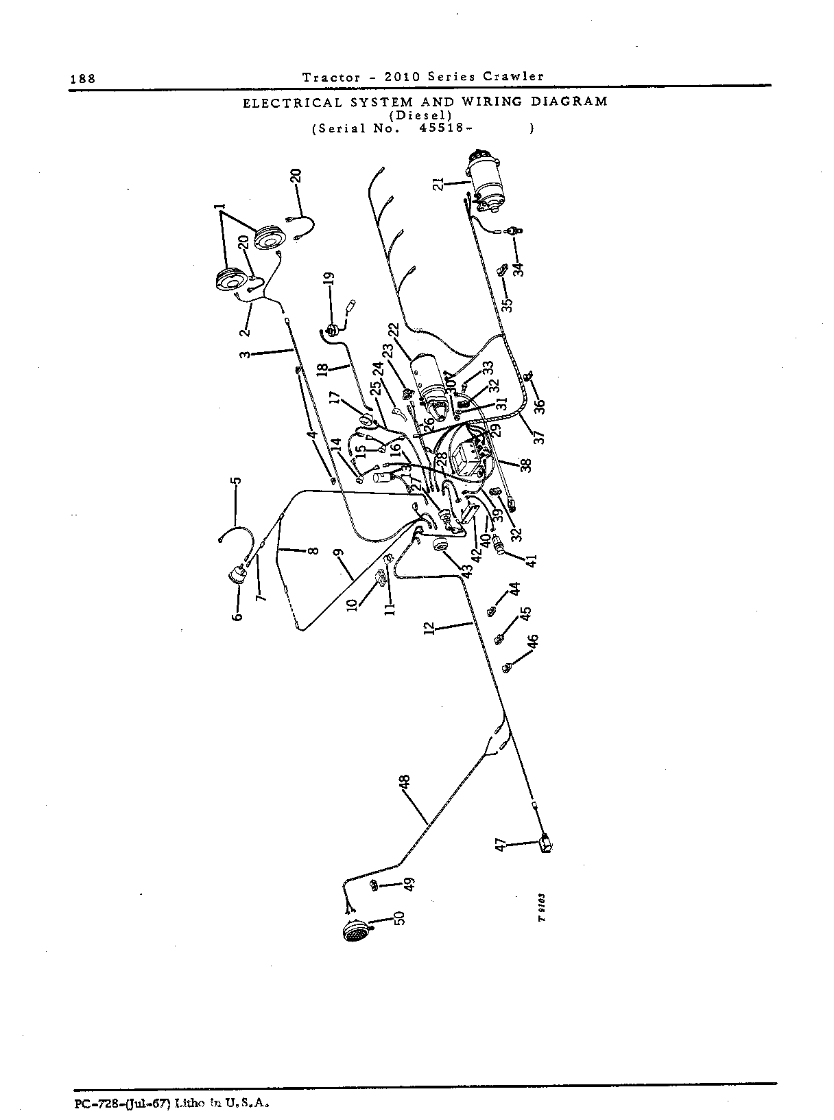 Electrical wiring harness (Continued)
