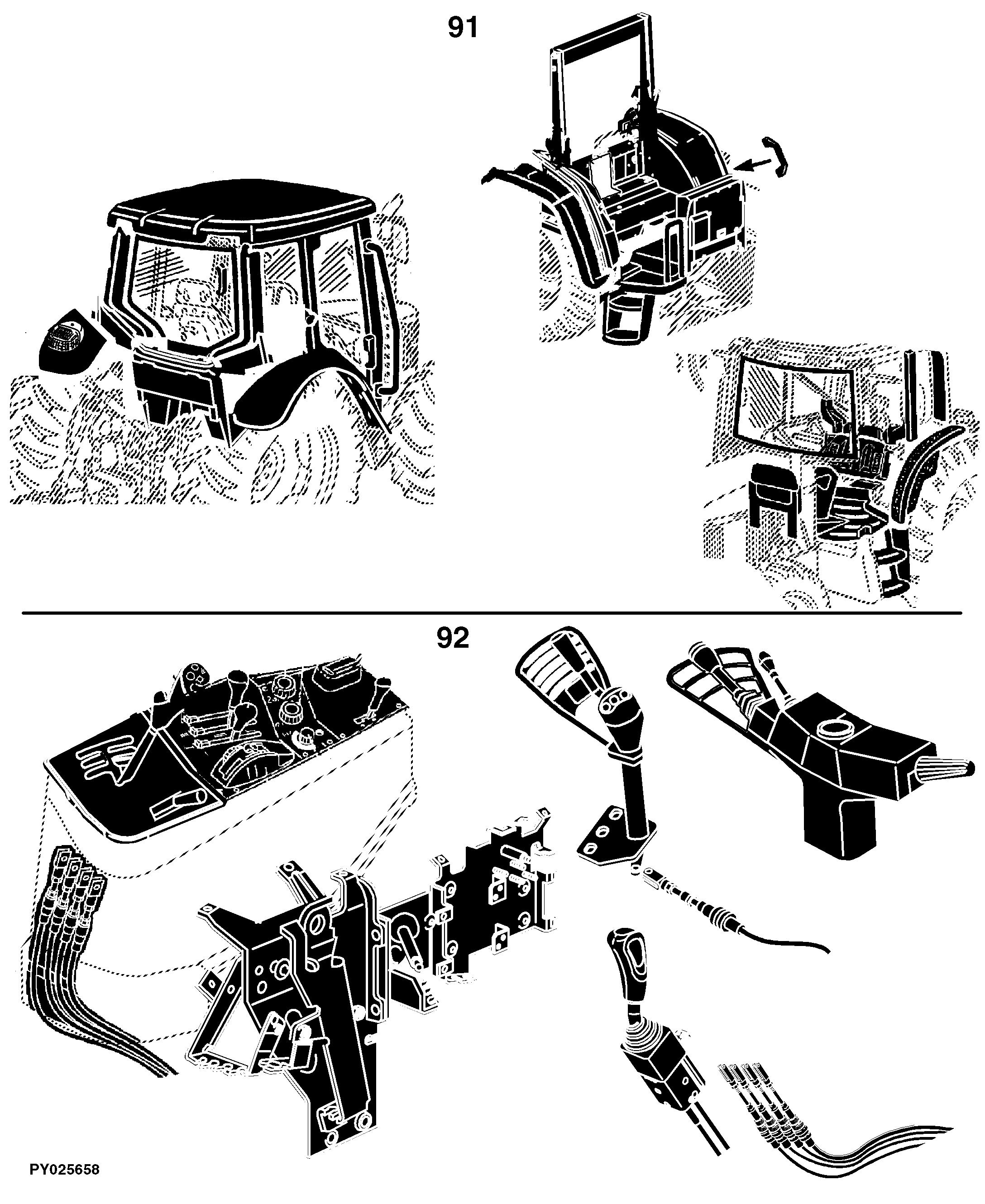 6230 Tractor (Engine 4045HL282, 4045HL287) (North America Edition)
