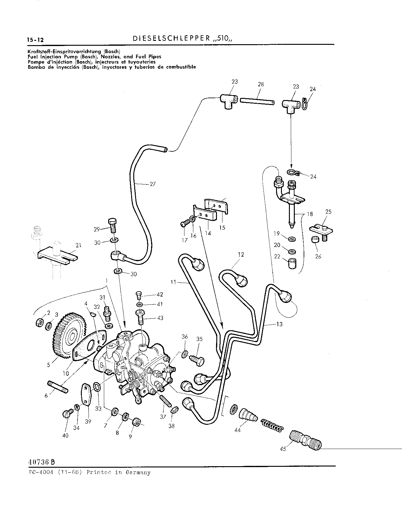 Cut-off Lever Rod (Continued)