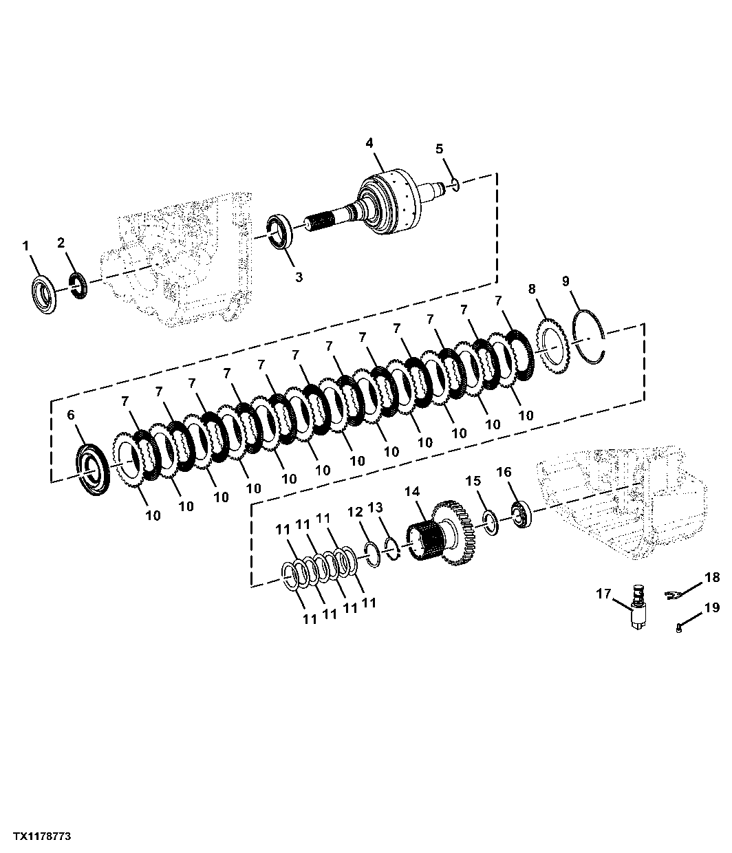 Mechanical Front Wheel Drive Clutch Assembly