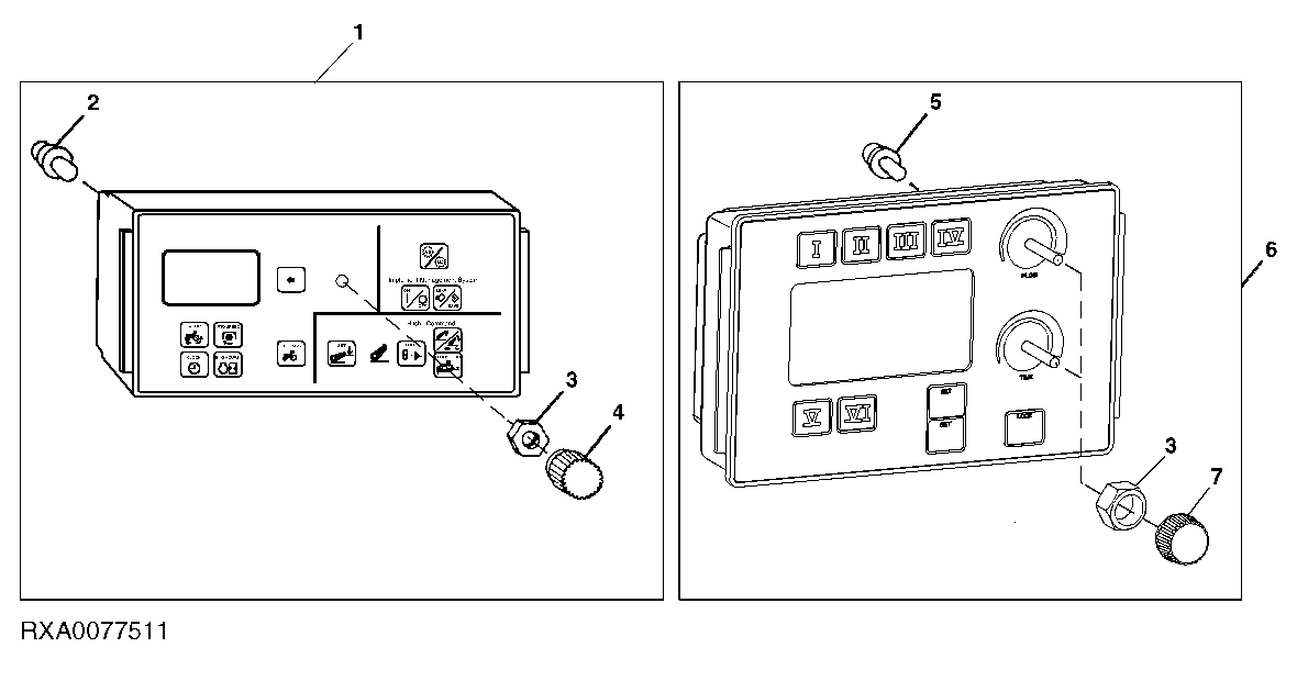 INSTRUMENT CONTROL UNIT (ICU) AND SCV SETUP PANEL (SUP)