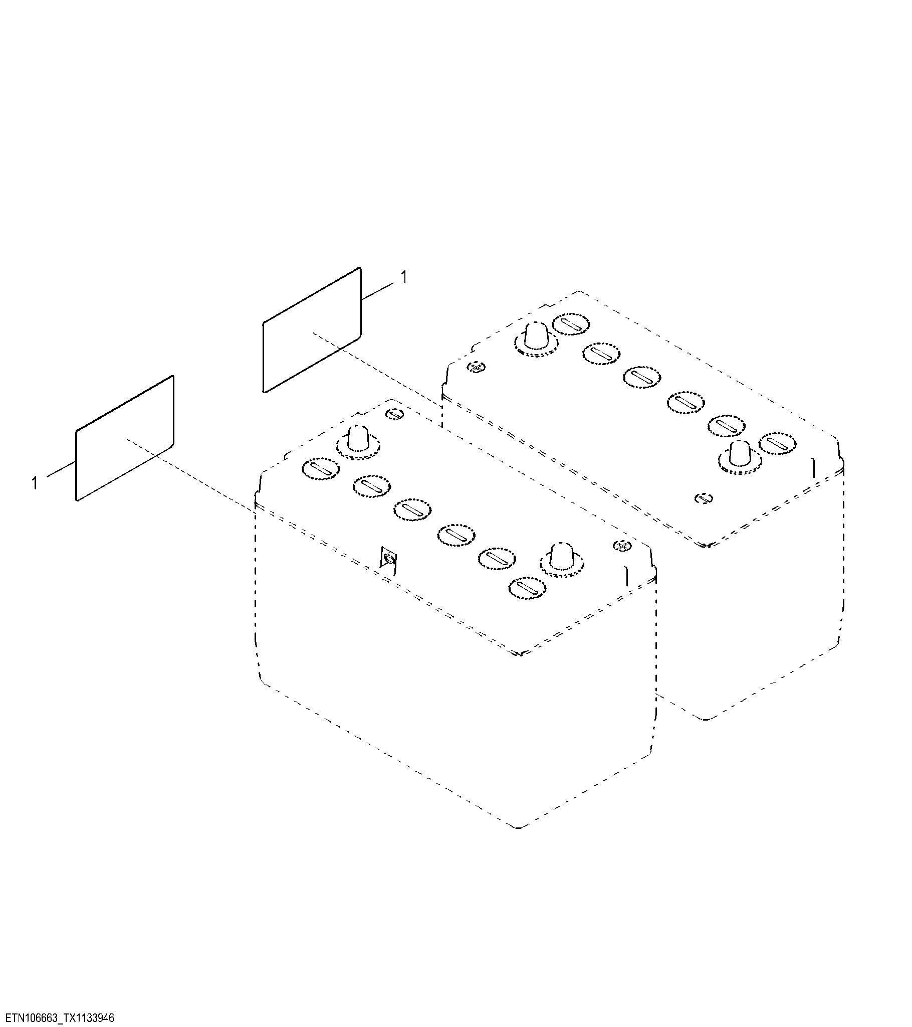 Battery Label, Portuguese