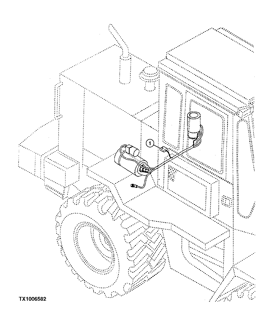 SECONDARY STEERING WIRING HARNESS