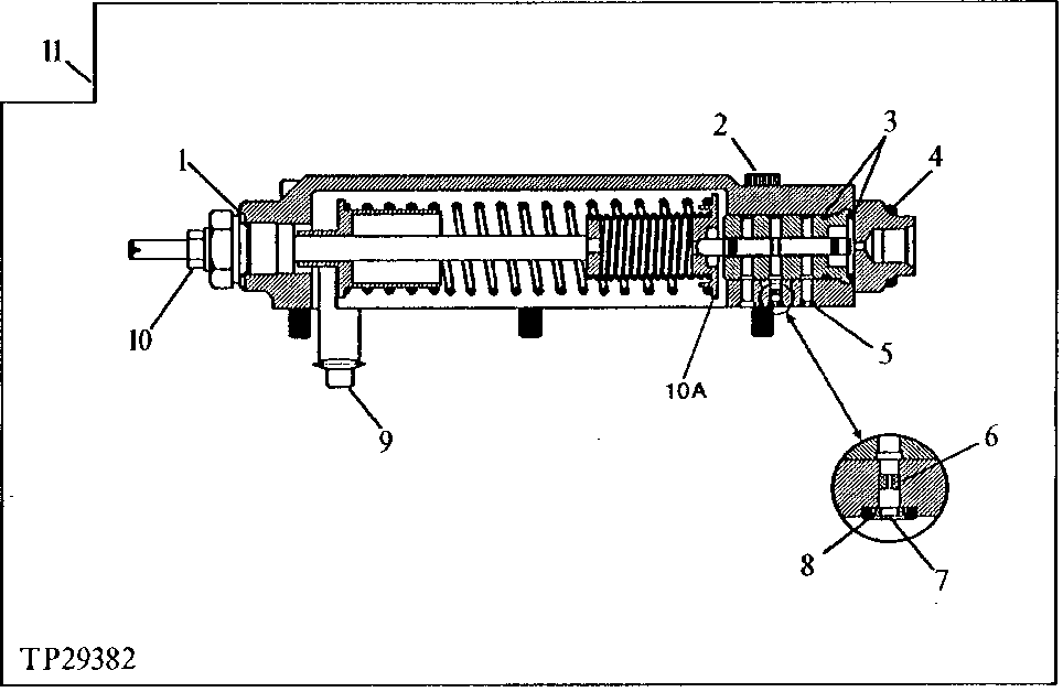 HYDROSTATIC MOTOR DISPLACEMENT CONTROL VALVE