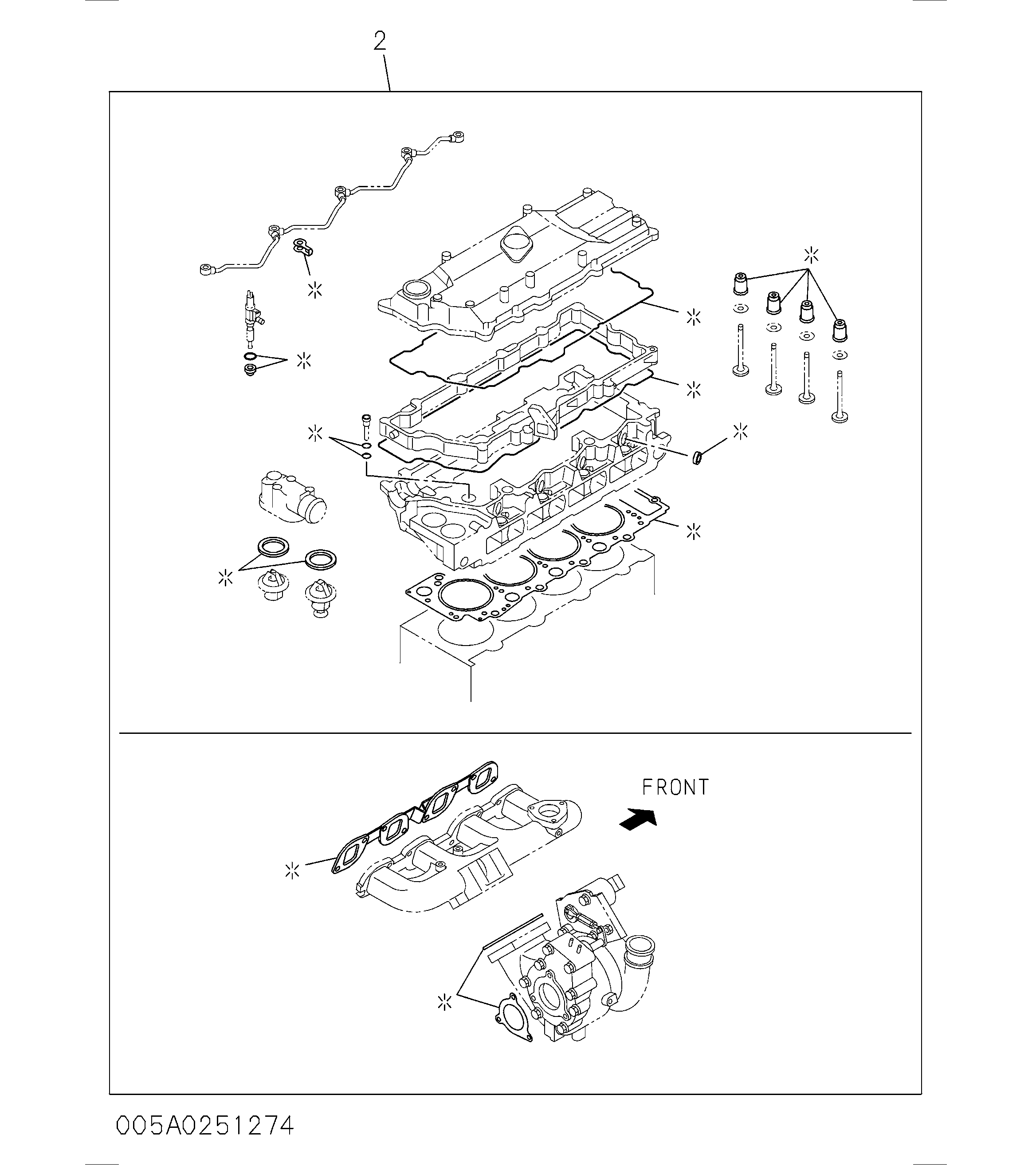 0-05 Engine Gasket Kit
