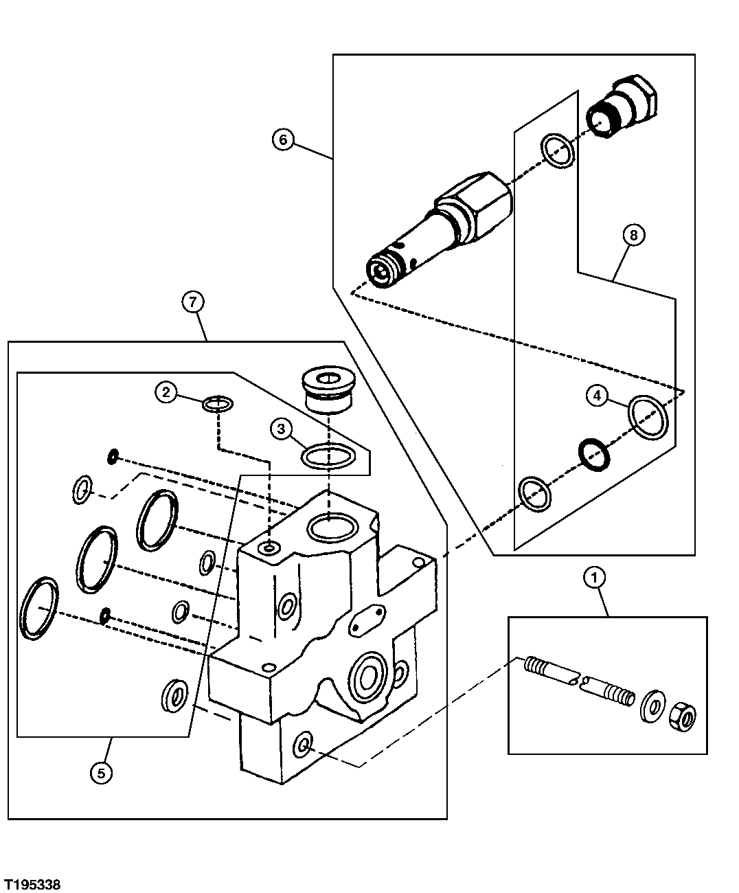 Inlet Valve Section with Relief Valve ( - 594432)