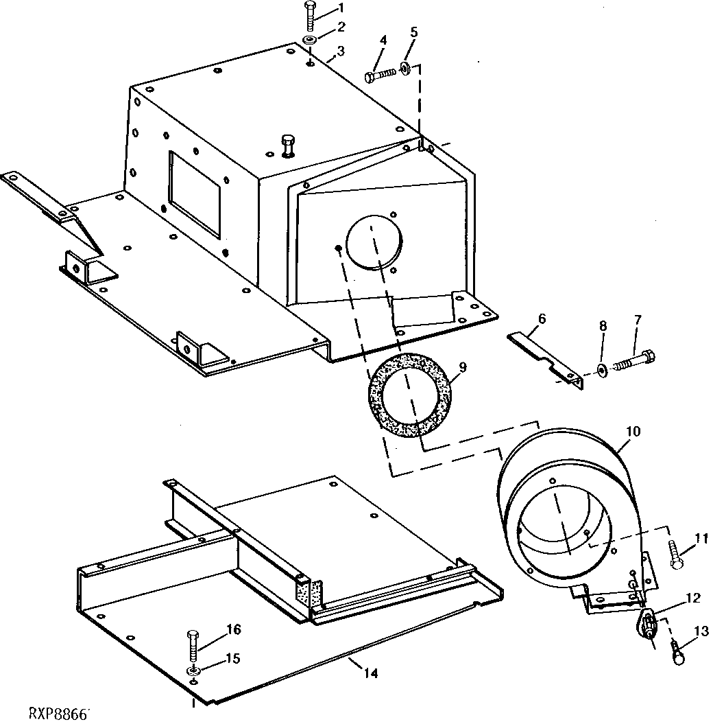 AIR QUALITY SYSTEM MODULE COVER, HOUSING AND INNER PANEL