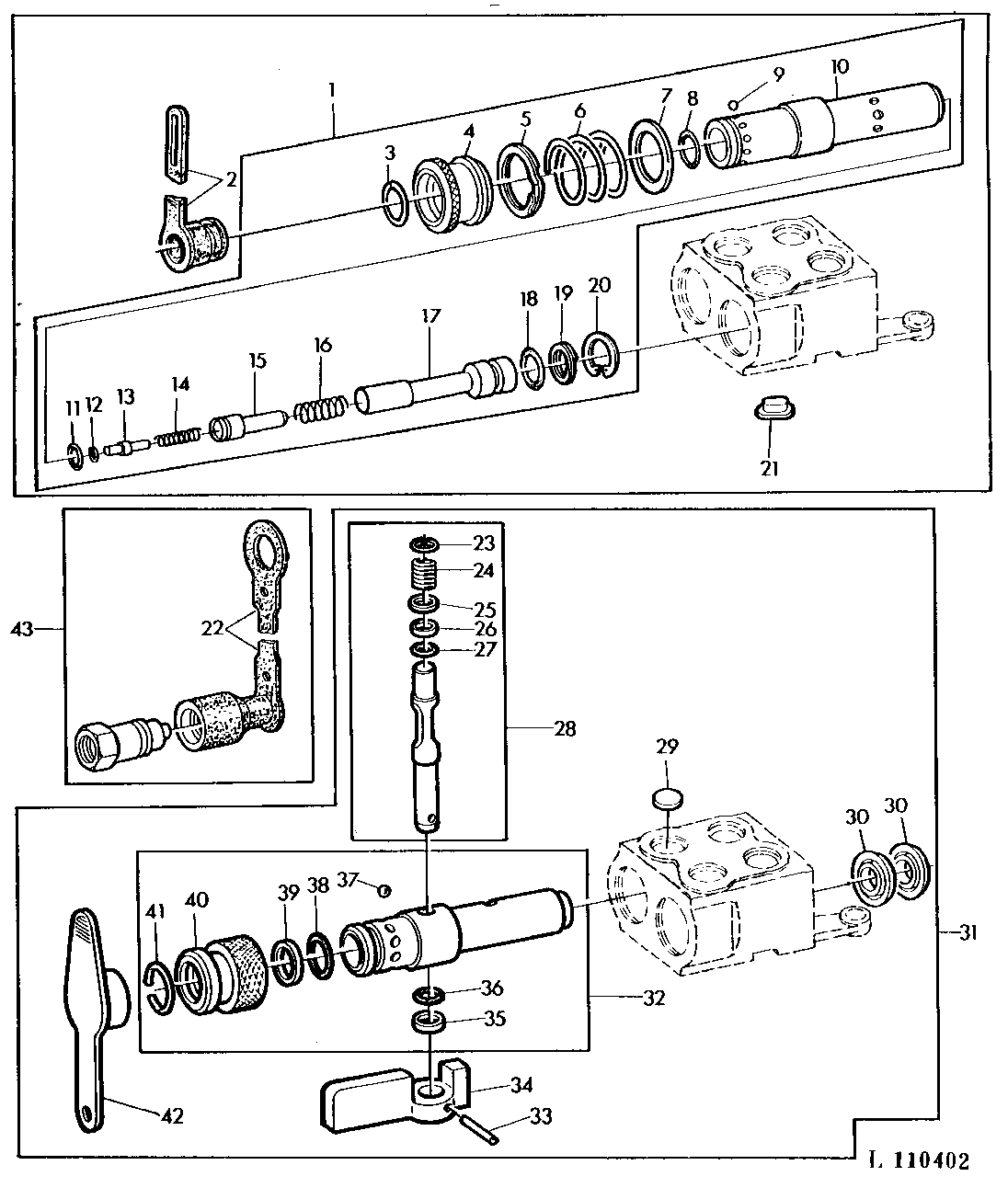 CONVERSION PARTS FROM JD TO ISO BREAKAWAY COUPLER