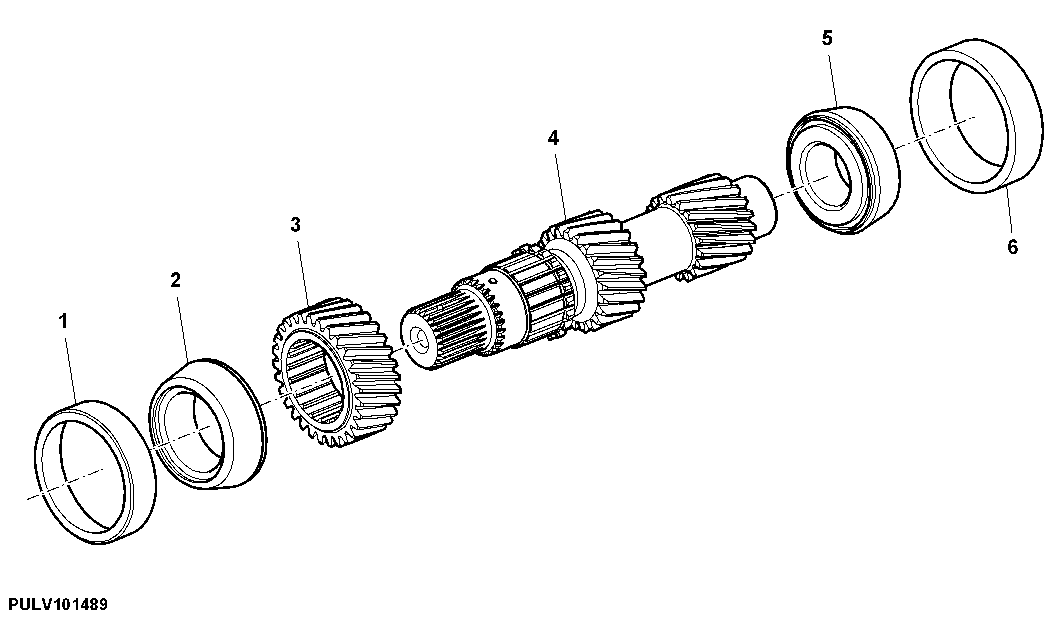 PTO DRIVE SHAFT, EXCHANGEABLE (540, 540E AND 1000)