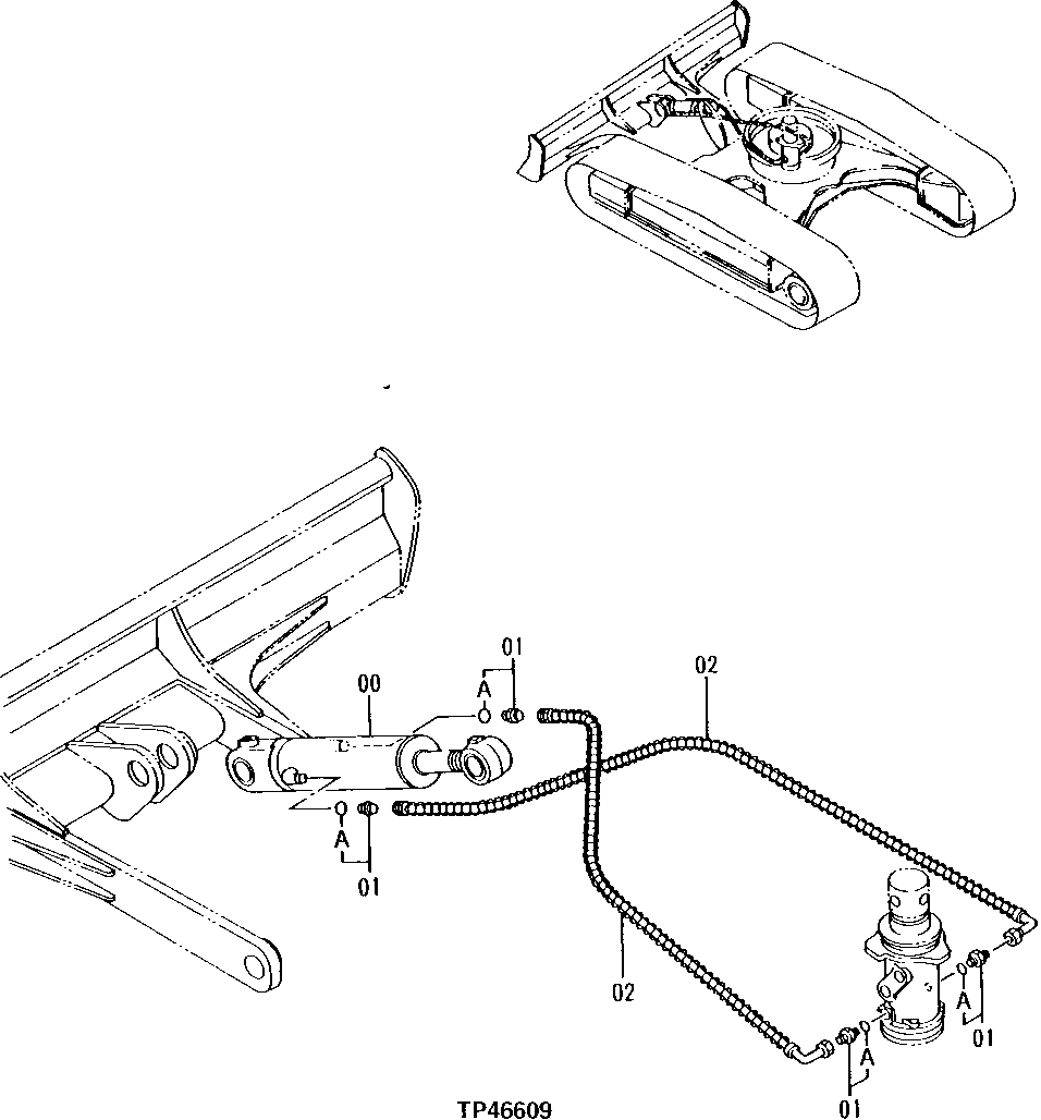 Blade Pipings (Undercarriage) (010333 - )