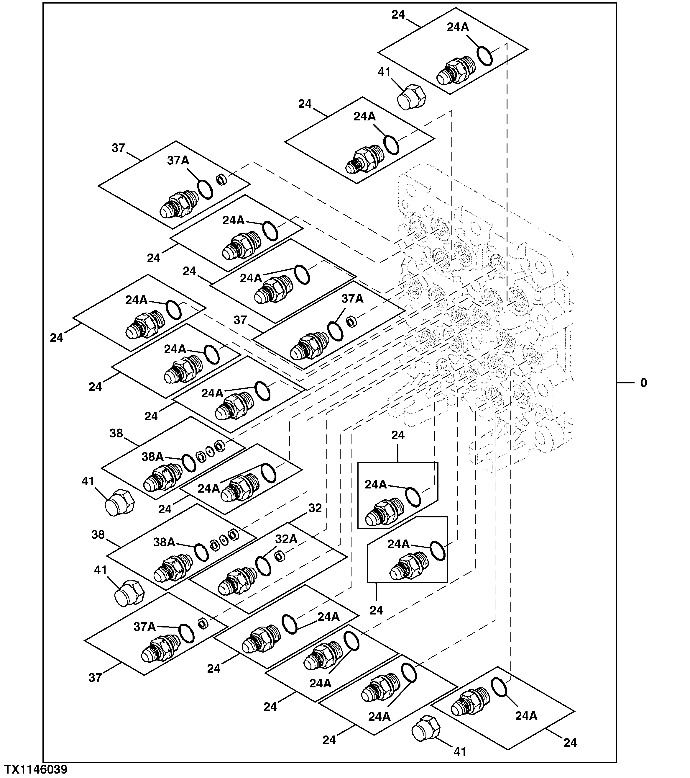 Pilot Signal Manifold, Pilot Controller Side