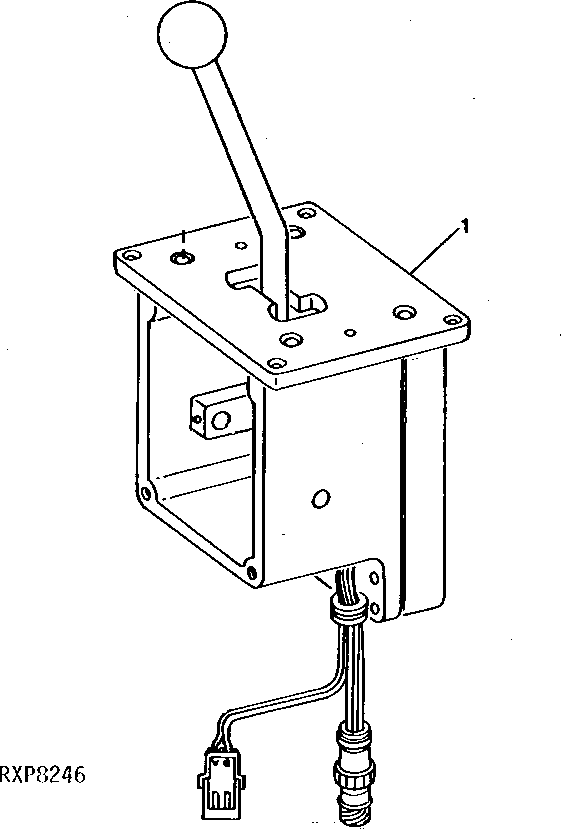 SHIFT SELECTOR ASSEMBLY (POWER SHIFT)