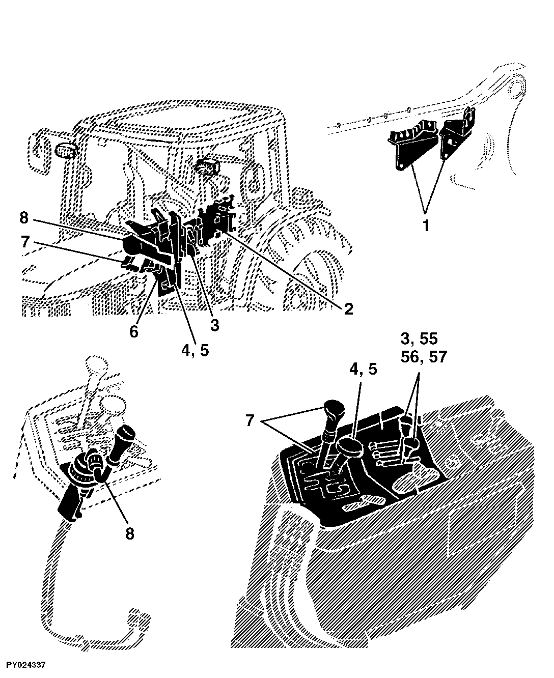 92 OPERATORS STATION, CONTROLS, ACCESSORIES
