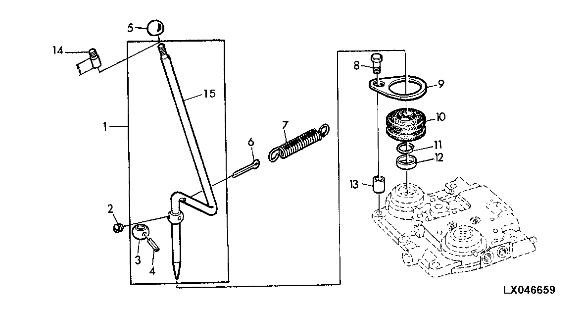 GEAR SHIFT LEVER (COLLAR SHIFT TRANSMISSION)