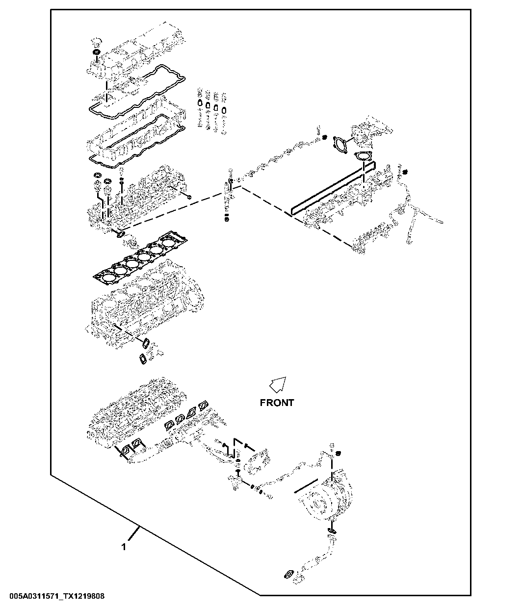 0-05 Engine Gasket Kit