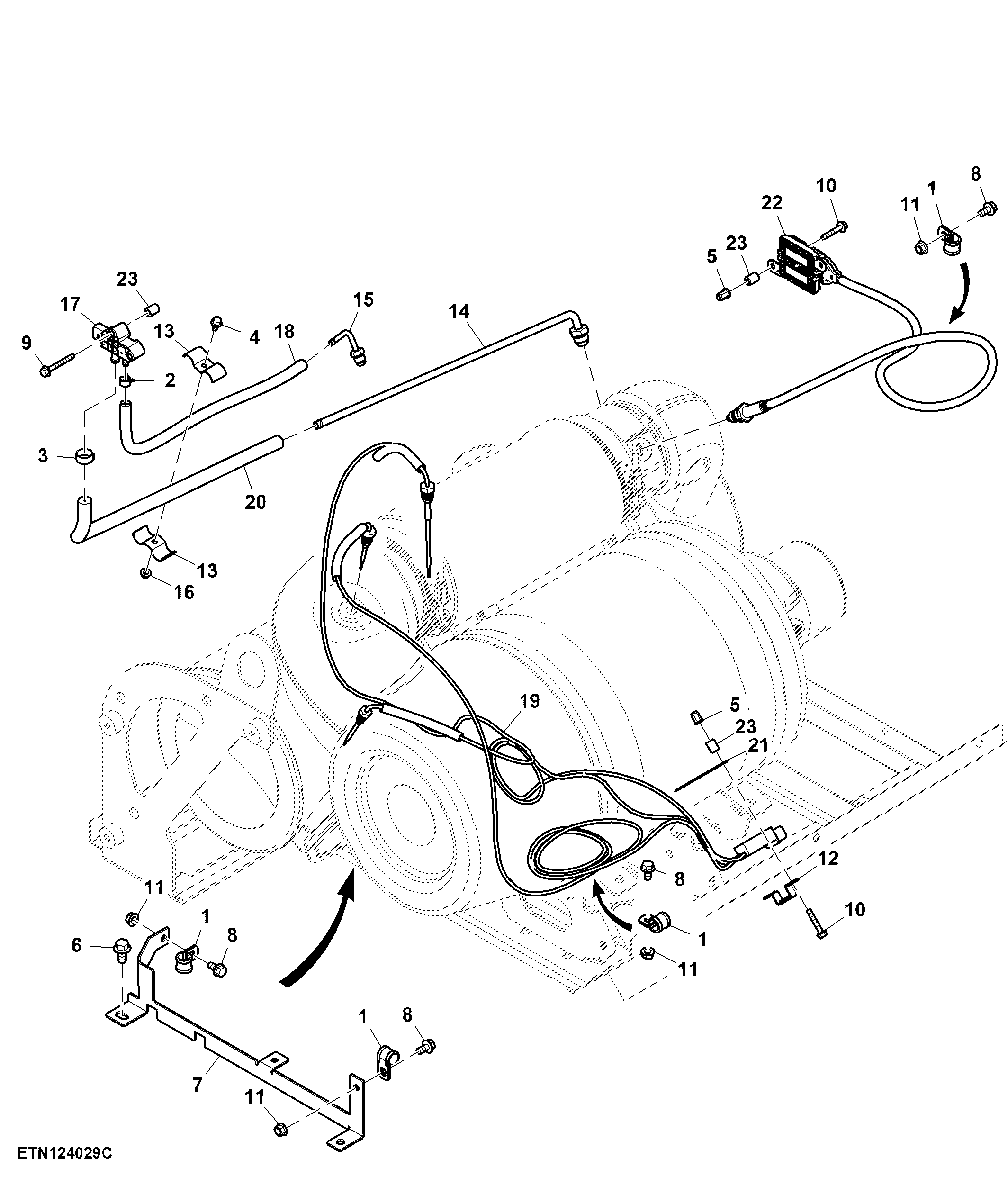 Exhaust Pipe, Diesel Oxidation Controller Sensors
